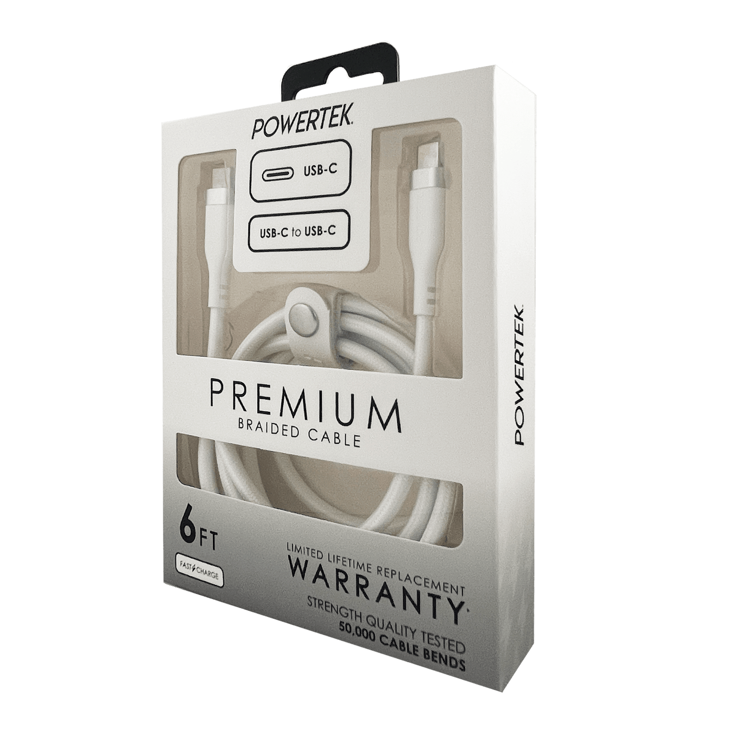 Premium White Cable