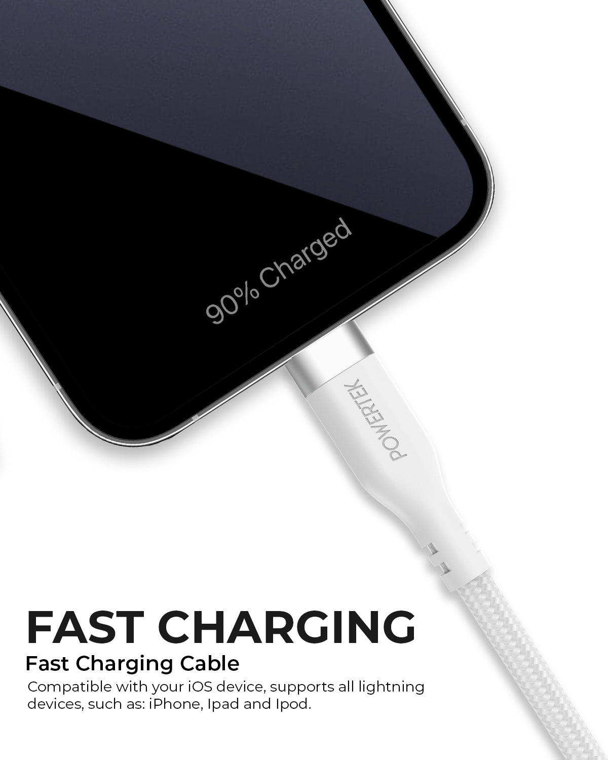Premium White Cable