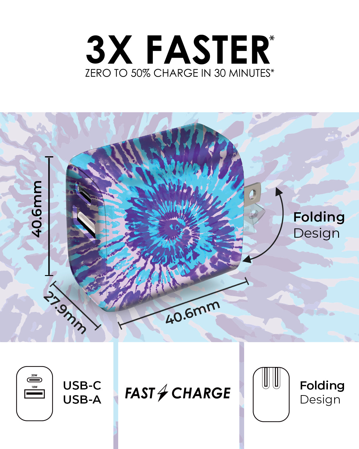 Tie Dye Plug