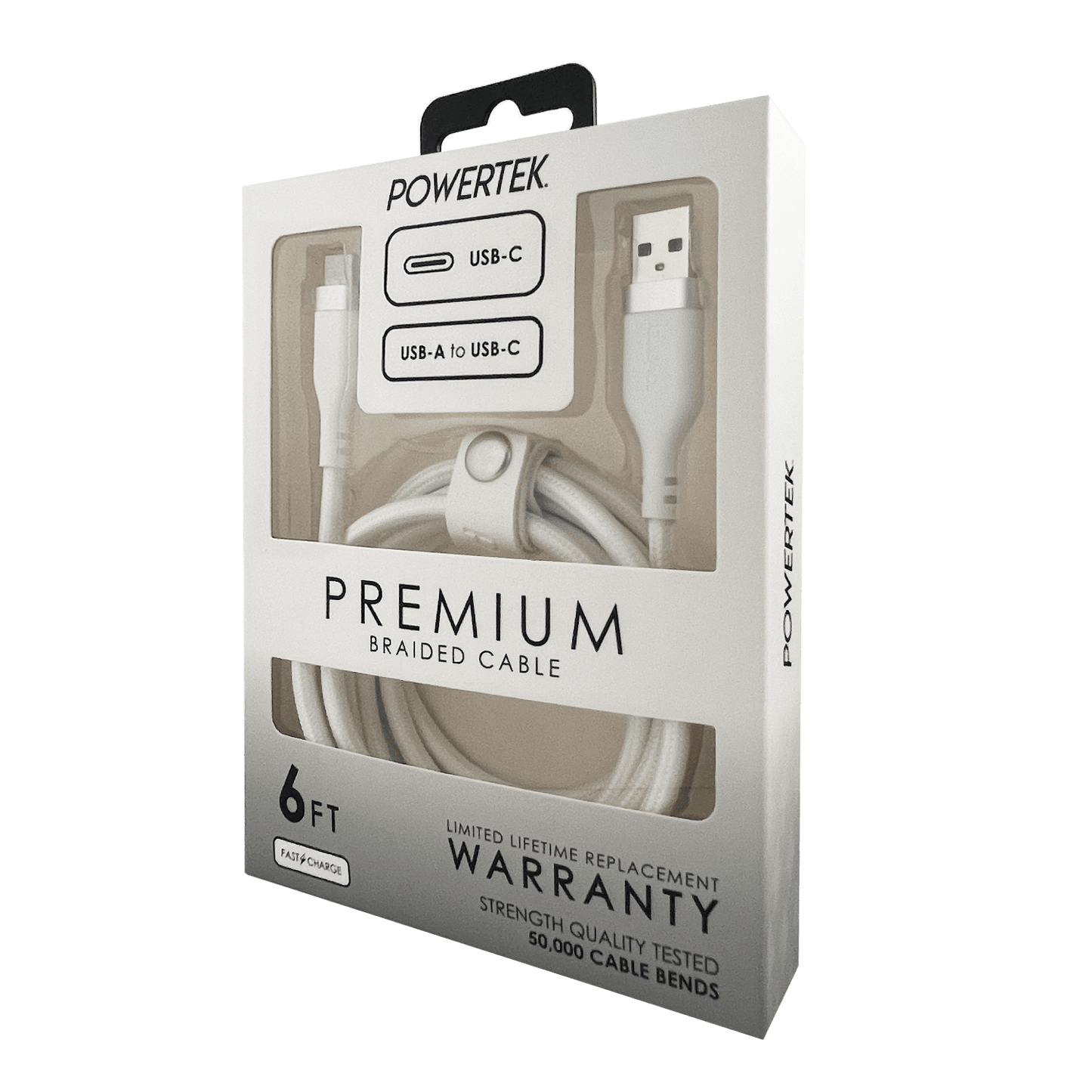 Premium White Cable